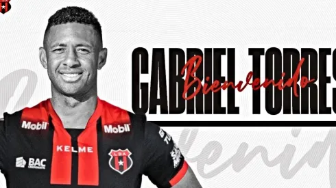 El mensaje de Gabriel Torres tras fichar por Alajuelense
