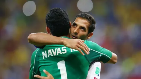 Keylor Navas y Celso Borges, 2014 (Getty)