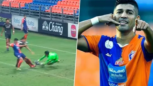 Nelson Bonilla cuarto gol