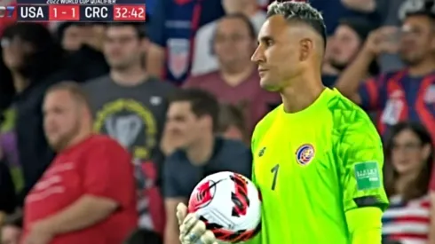 ¡Keylor Navas lesionado con Costa Rica!