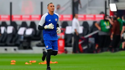Keylor Navas salió lesionado ante Estados Unidos.