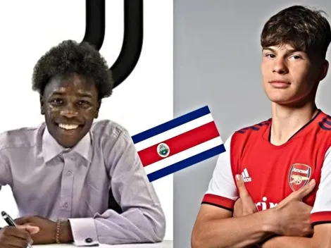 Joyas ticas en Juventus y Arsenal, mandan guiño a la Tricolor