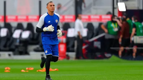 Keylor Navas con la selección de Costa Rica