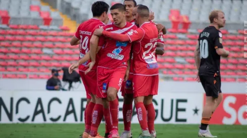 Santos de Guápiles celebró ante el Forge FC de Canadá (Santos Oficial)