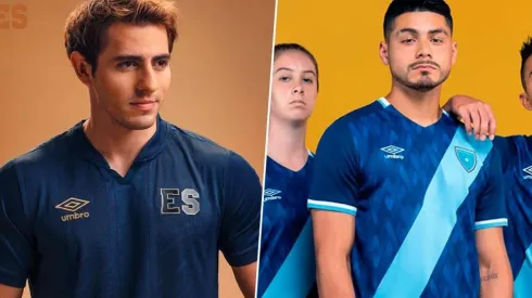 El Salvador y Guatemala competirán con sus camisetas