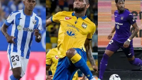 Legionarios que militan en el fútbol europeo.