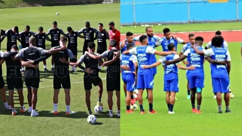 Las alineaciones de Costa Rica y Honduras