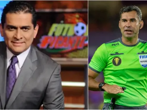 Mexicanos critican el trabajo de árbitro guatemalteco