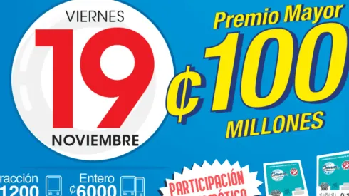 ◉ Chances de Costa Rica de HOY: sorteo, resultados y números ganadores viernes 19 de noviembre | Lotería Costa Rica Premio Mayor ¢100 millones.