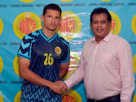 Daniel Colindres fue presentado en su nuevo equipo