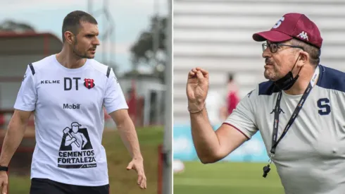 Albert Rudé e Iñaki Alondo, estrategas de Alajuelense y Saprissa