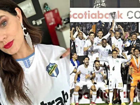 Carolina Padrón: "Soy parte de la afición de los Cremas, felicidades por el título"