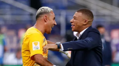 Keylor Navas le realizó una broma a Kylian Mbappé