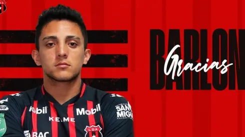 Alajuelense anunció la partida de Barlon Sequeira