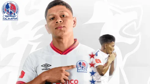 ¡Es oficial! Brayan Moya es el nuevo refuerzo del Olimpia de Pablo Lavallén.