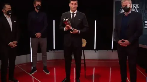 Robert Lewandowski obtiene el premio The Best 2021: los ganadores de todas las ternas
