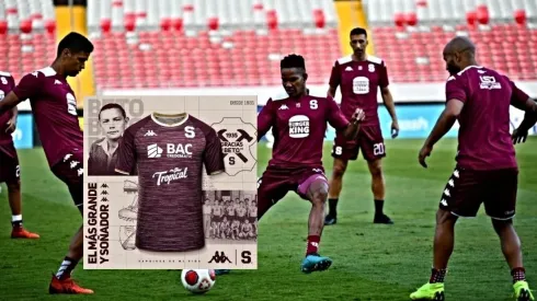 Saprissa expuso nueva indumentaria que causó sensaciones en redes