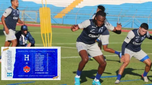 Eliminatorias Concacaf: Honduras confirma su alineación para enfrentar a Canadá