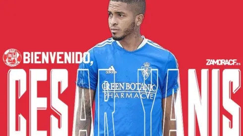 César Yanis ficha por el Zamora CF de España.
