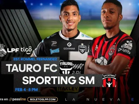 Todos los detalles de Tauro FC vs Sporting de SM