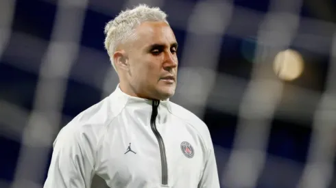 Keylor Navas fue suplente en la goleada del PSG