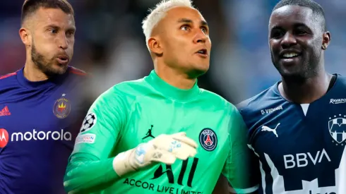 Tres de los mejores legionarios ticos en la actualidad.