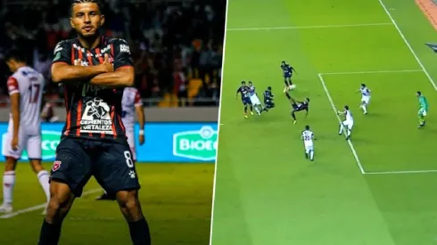 Johan Venegas marcó con una chilena perfecta