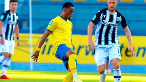 Deybi Flores fue fundamental en el triunfo del Panetolikos
