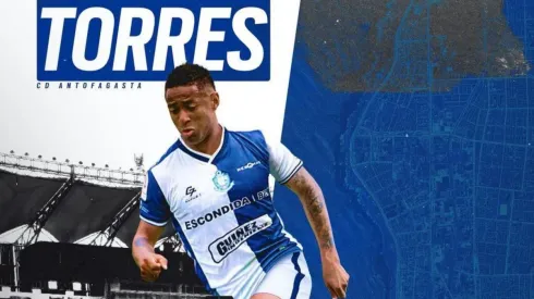 Gabriel Torres ficha por Antofagasta.