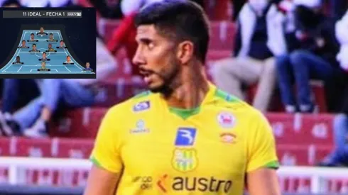 Gerardo Gordillo en el once ideal de la primera jornada en Ecuador