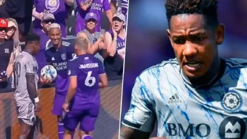 Romell Quioto le pegó a un jugador del Orlando City
