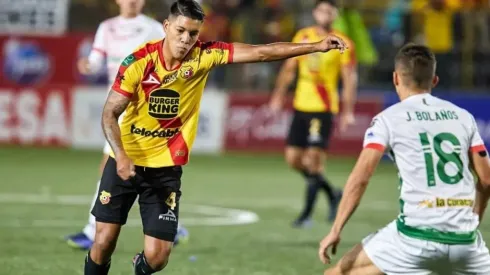 Orlando Galo, estelar en la formación de Herediano en la derrota ante Guanacasteca (CSH Oficial)