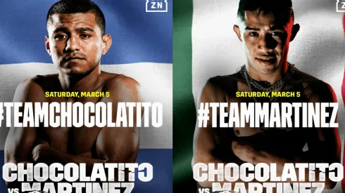 Chocolatito González vs. El Rey Martínez: cuándo, a qué hora y por qué canal de TV y streaming ver EN VIVO la pelea.