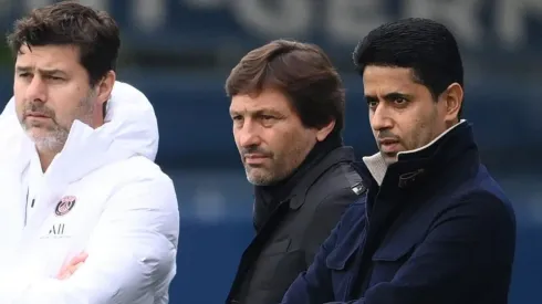 Leonardo y Nasser Al-Khelaifi fueron a buscar al ártbitro