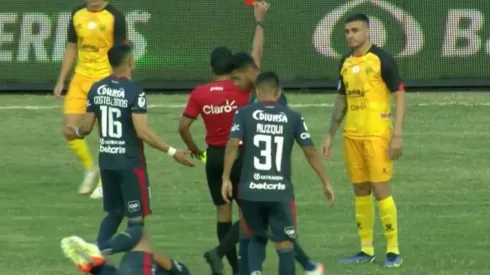 Ramiro Rocca conoce su tiempo de suspensión tras ser expulsado ante Motagua