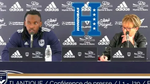Alberth Elis se refiere a la Selección de Honduras en conferencia del Bordeaux