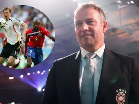 Hansi Flick y sus recuerdos de su último juego ante Costa Rica