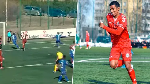 Ariagner Smith marcó por primera vez en el Panevezys