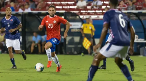 Elías Aguilar con la Selección en Copa Oro (Getty)