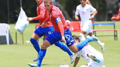 Brandon Aguilera, capitán de la Selección Sub-20 de Costa Rica (Fedefut CRC)