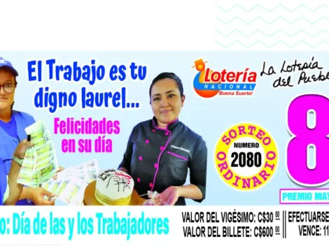◉ Lotería Nacional de Nicaragua de HOY: sorteo, resultados y números ganadores martes 3 de mayo | Lotería Nica Premio Mayor 8 millones