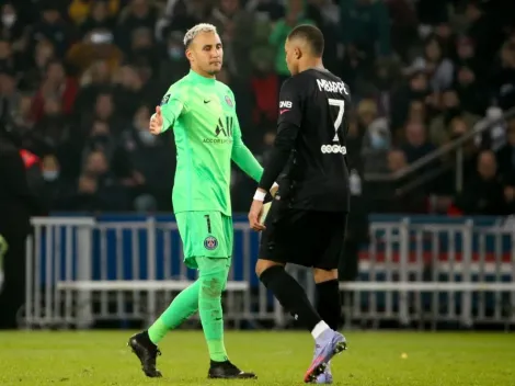 La foto que confirmaría la salida de Kylian Mbappé del PSG de Keylor Navas