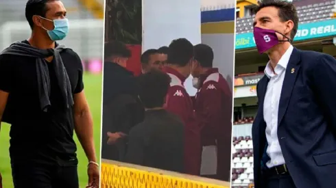 Paté Centeno y Ángel Catalina discutieron fuertemente