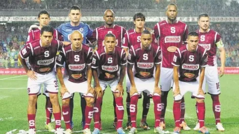 Esta fue la formación estelar de Saprissa en la final del Verano 2014 ante Alajuelense (Saprissa)
