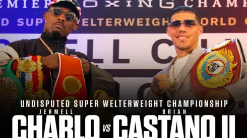 Brian Castaño vs. Jermell Charlo II: día, horario, canal de TV y streaming para ver hoy la pelea EN VIVO en Centroamérica.