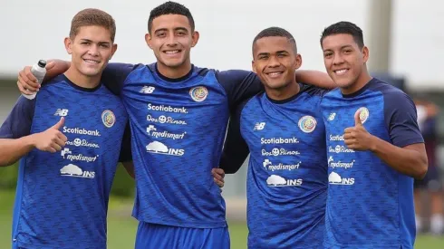 Jóvenes jugadores de la Selección de Costa Rica (Fedefut CRC)