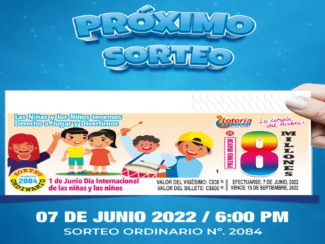 ◉ Lotería Nacional de Nicaragua de HOY: sorteo, resultados y números ganadores martes 7 de junio | Lotería Nica Premio Mayor 8 millones