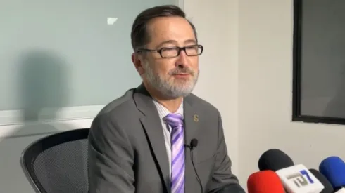 Juan Carlos Rojas, presidente de Horizonte Morado (Captura Tigo Sports)