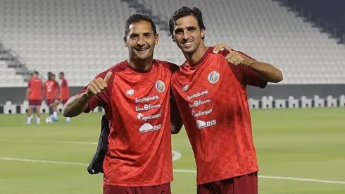 Celso Borges y Bryan Ruiz, compañeros de equipo, de selección y amigos de la vida (Fedefut)