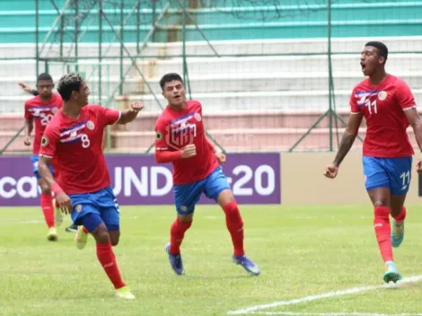 Costa Rica se juega este martes el boleto al mundial sub 20 ante Estados Unidos